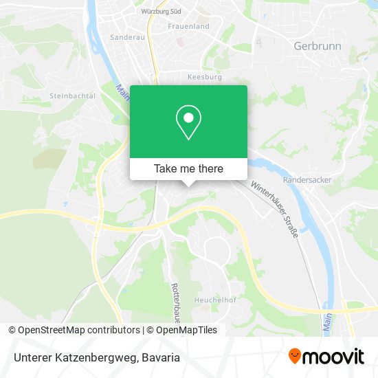 Unterer Katzenbergweg map