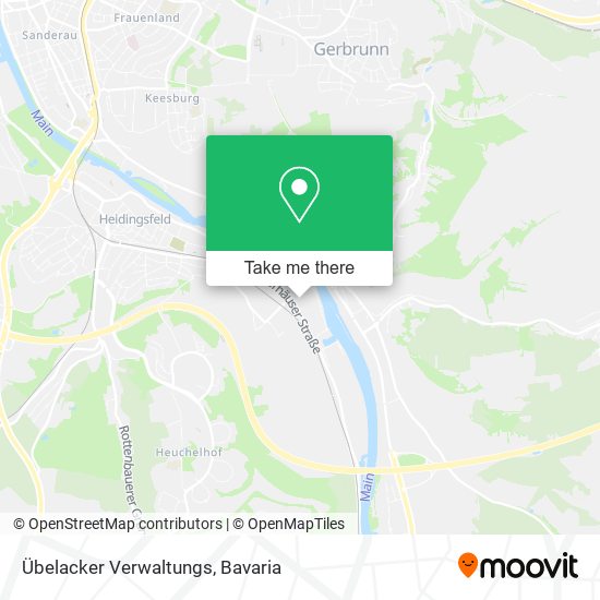 Übelacker Verwaltungs map