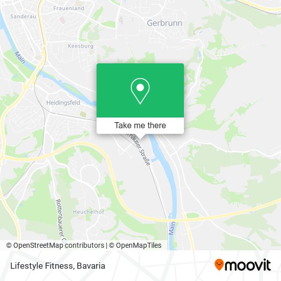 Lifestyle Fitness map