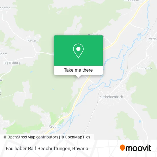Карта Faulhaber Ralf Beschriftungen