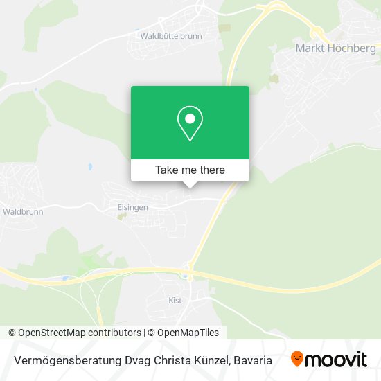 Vermögensberatung Dvag Christa Künzel map