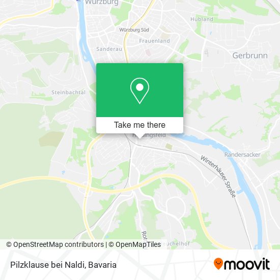 Pilzklause bei Naldi map