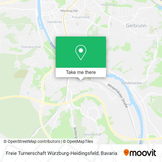 Freie Turnerschaft Würzburg-Heidingsfeld map