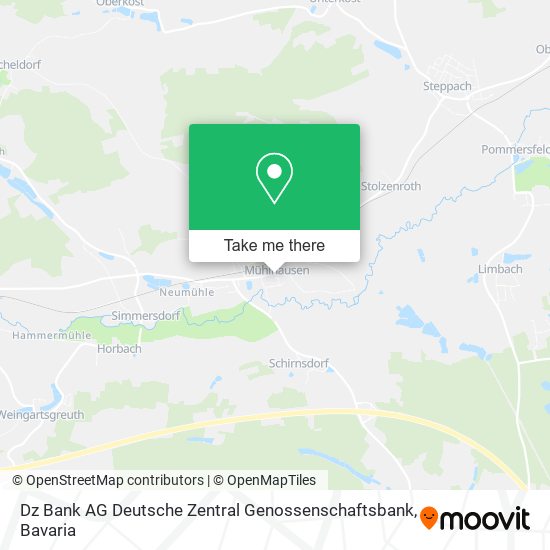 Dz Bank AG Deutsche Zentral Genossenschaftsbank map