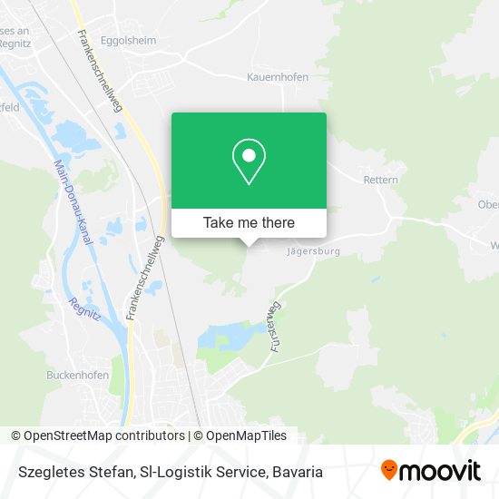 Szegletes Stefan, Sl-Logistik Service map