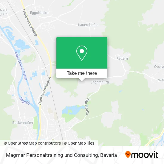 Карта Magmar Personaltraining und Consulting