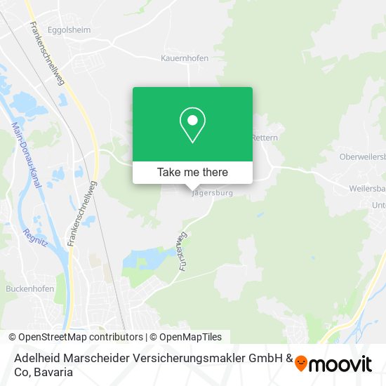 Adelheid Marscheider Versicherungsmakler GmbH & Co map