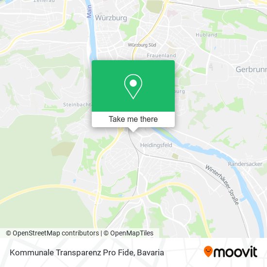 Kommunale Transparenz Pro Fide map