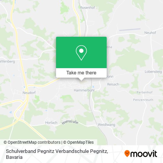 Schulverband Pegnitz Verbandschule Pegnitz map