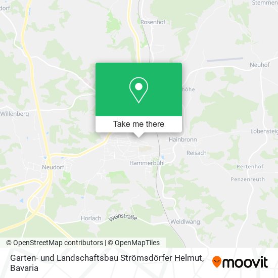 Карта Garten- und Landschaftsbau Strömsdörfer Helmut