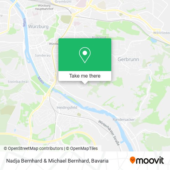Nadja Bernhard & Michael Bernhard map