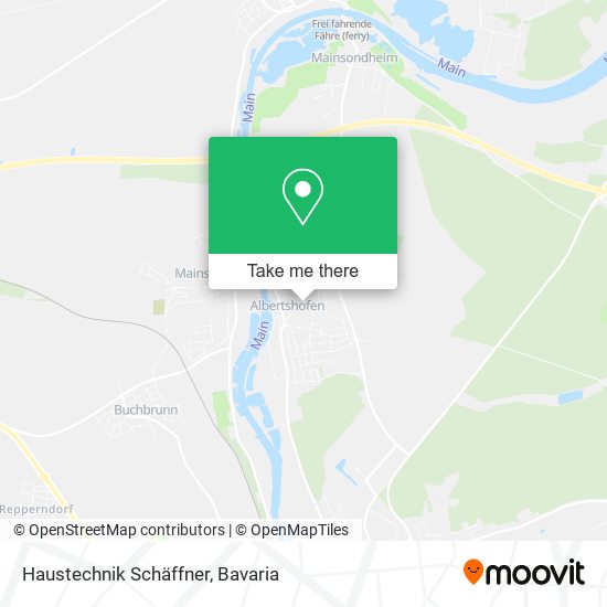 Haustechnik Schäffner map