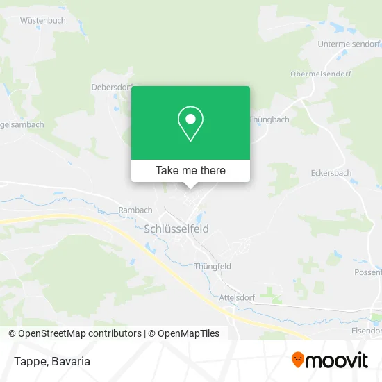 Карта Tappe