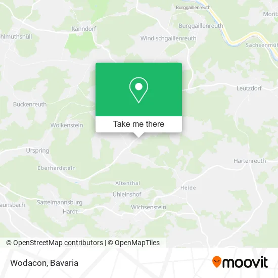 Карта Wodacon
