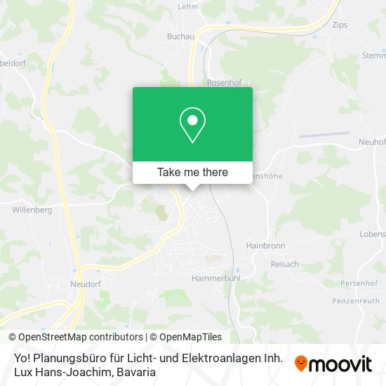 Yo! Planungsbüro für Licht- und Elektroanlagen Inh. Lux Hans-Joachim map