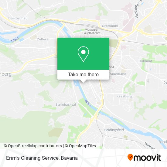 Erim's Cleaning Service map