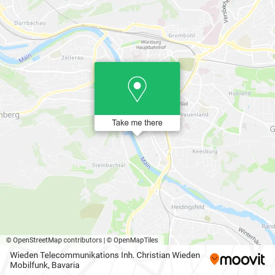 Карта Wieden Telecommunikations Inh. Christian Wieden Mobilfunk