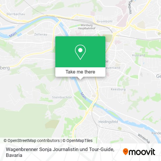 Карта Wagenbrenner Sonja Journalistin und Tour-Guide