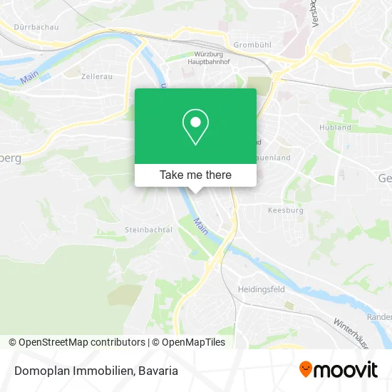 Domoplan Immobilien map
