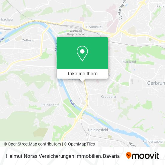 Helmut Noras Versicherungen Immobilien map