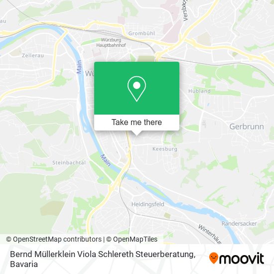 Bernd Müllerklein Viola Schlereth Steuerberatung map