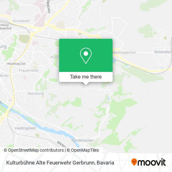 Kulturbühne Alte Feuerwehr Gerbrunn map