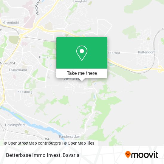 Betterbase Immo Invest map