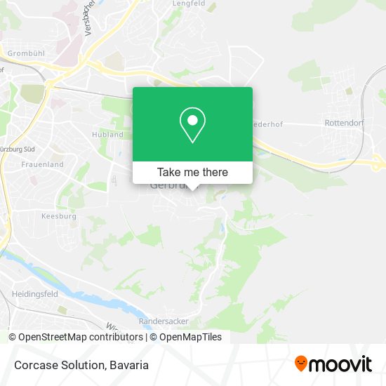 Corcase Solution map