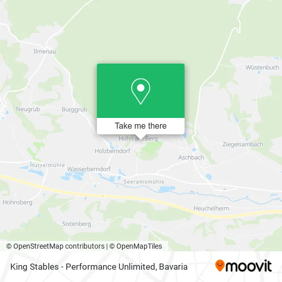 Карта King Stables - Performance Unlimited