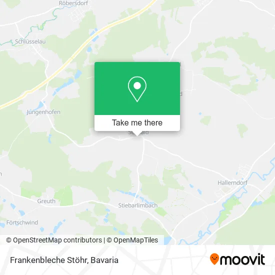 Карта Frankenbleche Stöhr