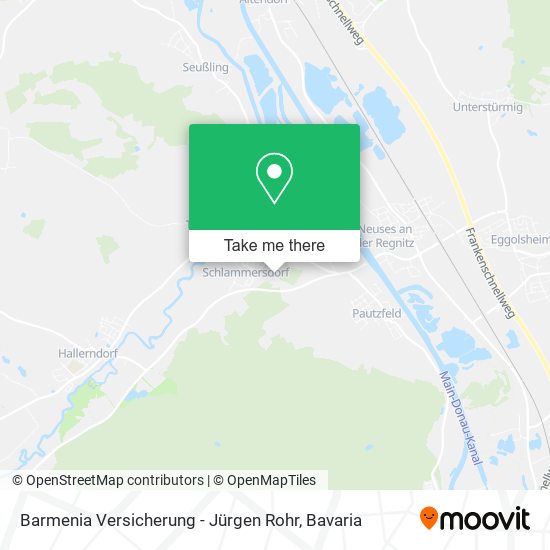 Barmenia Versicherung - Jürgen Rohr map