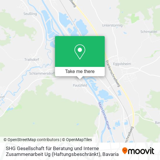 SHG Gesellschaft für Beratung und Interne Zusammenarbeit Ug (Haftungsbeschränkt) map