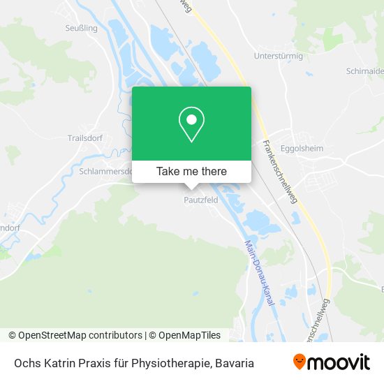 Ochs Katrin Praxis für Physiotherapie map