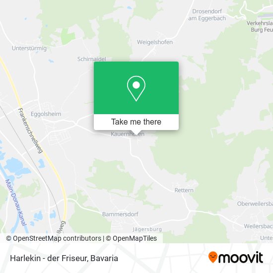 Harlekin - der Friseur map