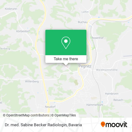Dr. med. Sabine Becker Radiologin map