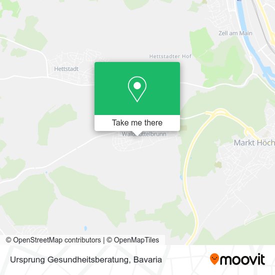 Ursprung Gesundheitsberatung map