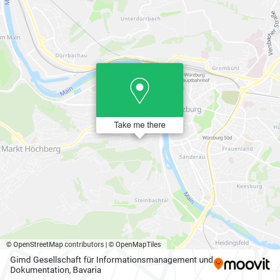 Карта Gimd Gesellschaft für Informationsmanagement und Dokumentation