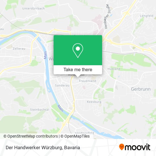 Карта Der Handwerker Würzburg