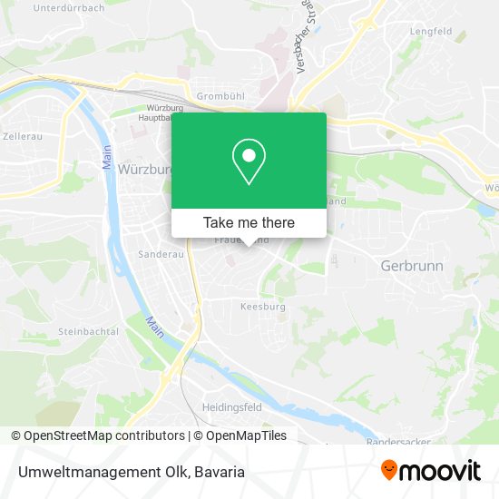 Umweltmanagement Olk map