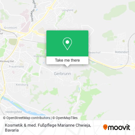 Kosmetik & med. Fußpflege Marianne Chwieja map