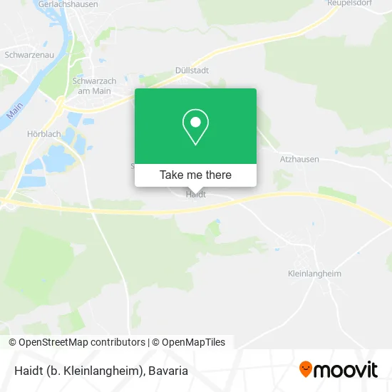 Карта Haidt (b. Kleinlangheim)