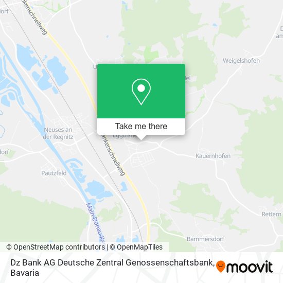 Dz Bank AG Deutsche Zentral Genossenschaftsbank map