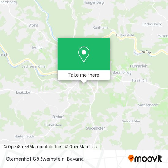 Карта Sternenhof Gößweinstein