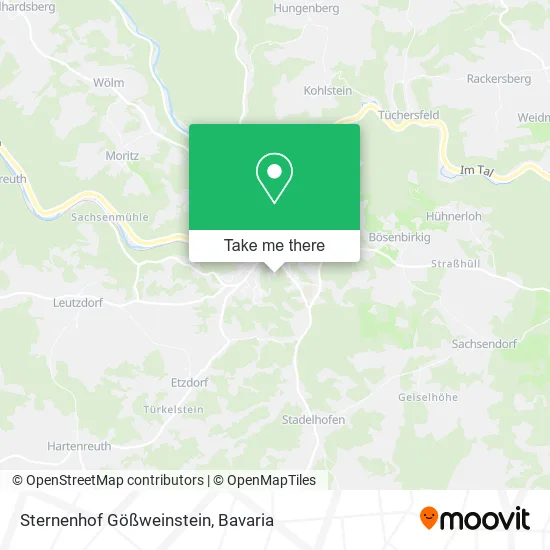 Карта Sternenhof Gößweinstein