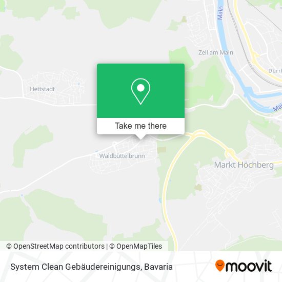 System Clean Gebäudereinigungs map