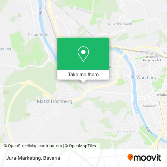 Jura-Marketing map