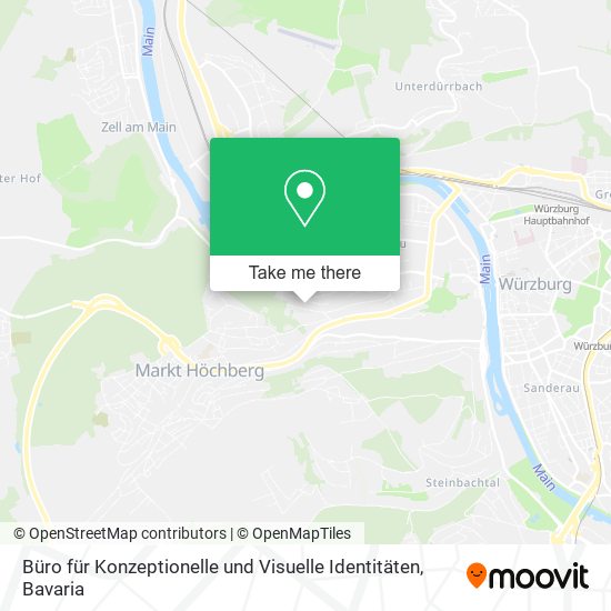 Büro für Konzeptionelle und Visuelle Identitäten map