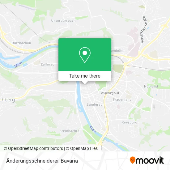 Карта Änderungsschneiderei