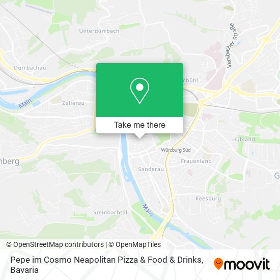 Карта Pepe im Cosmo Neapolitan Pizza & Food & Drinks