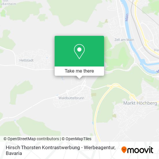 Hirsch Thorsten Kontrastwerbung - Werbeagentur map